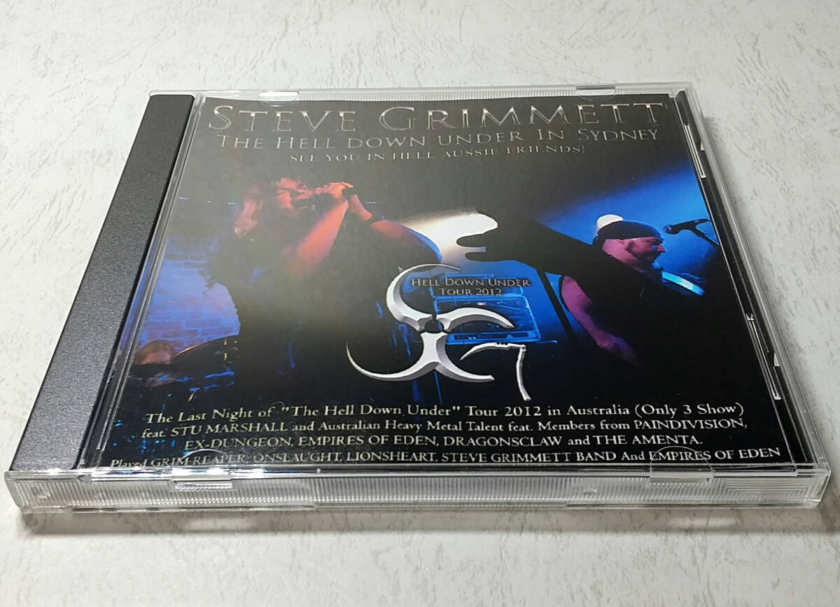 STEVE GRIMMETT 「THE HELL DOWN UNDER IN SYDNEY」GRIM REAPER, LIONSHEART(1CD)拍卖