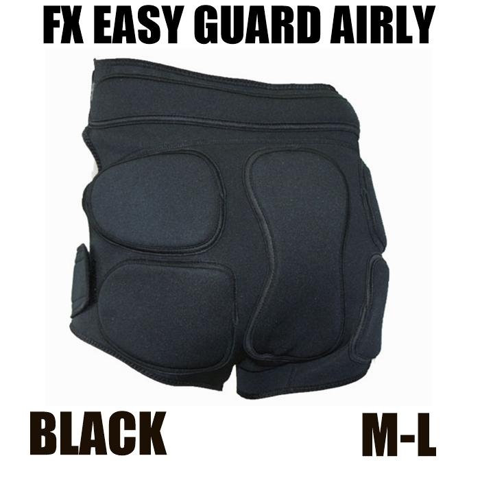 NEO FXイージーガード エアリー 030 ブラック M~L ヒッププロテクター お尻パッド スノーボード・スケボーなどに拍卖
