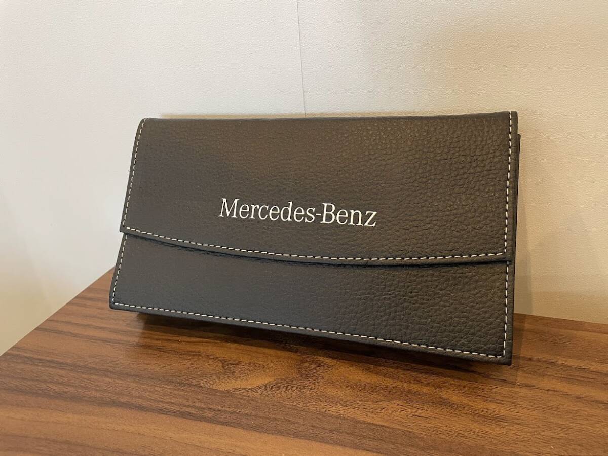 ◆ メルセデス・ベンツ純正 取扱説明書入れ 整備書ケース 中古品 ◆拍卖