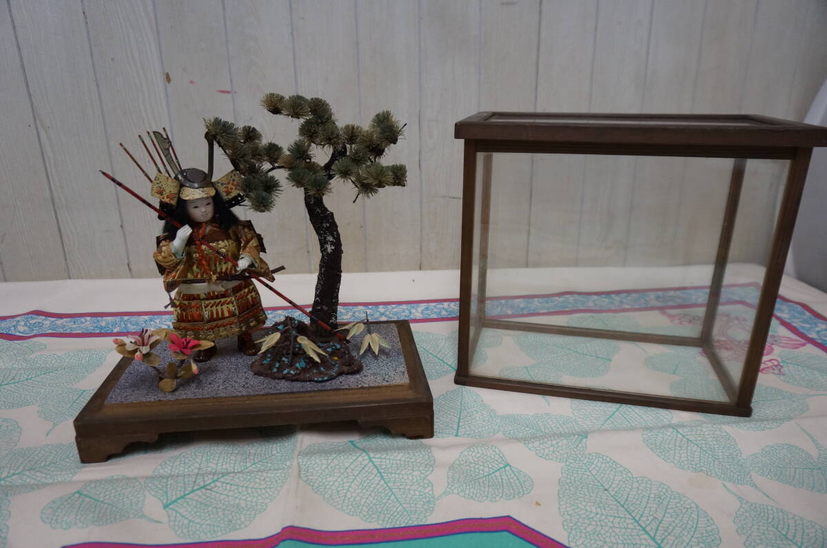 中古品☆レトロ☆五月人形☆兜☆置物☆ケース入れ☆502S4-J16375拍卖