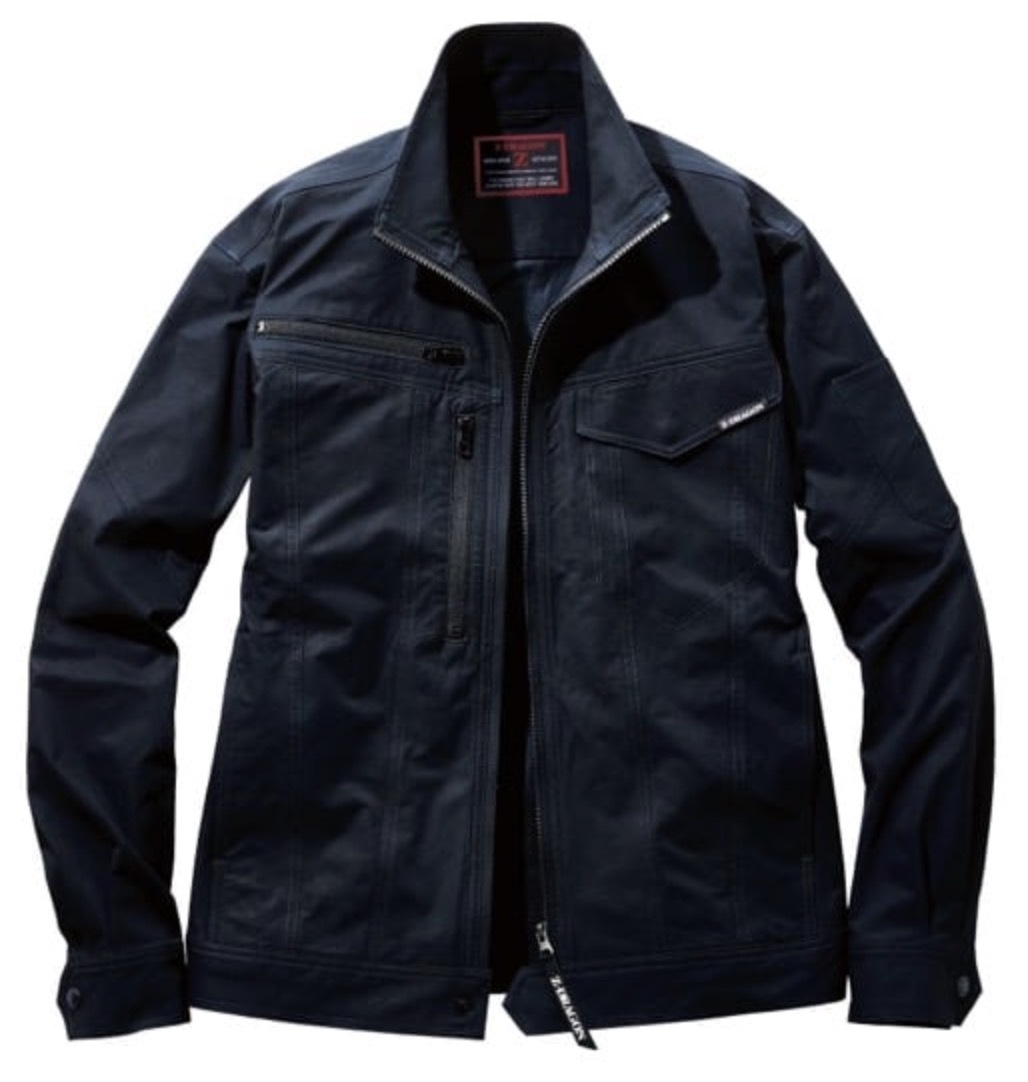新品即決 Z-DRAGON 73500 製品制電ストレッチジャンパー ブラック SLIM FIT JICHODO 自重堂 ブルゾン 作業服 ジードラゴン 黒拍卖