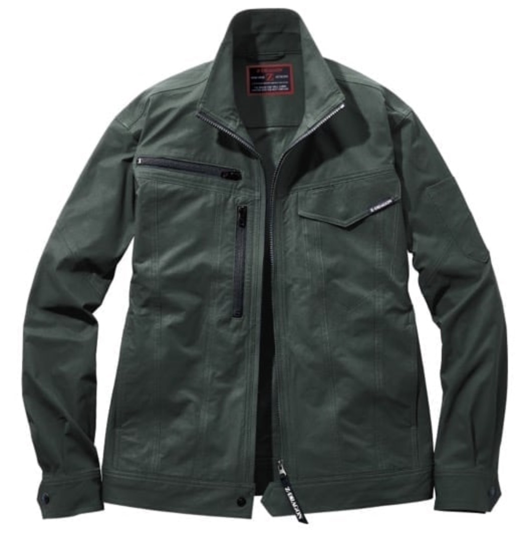 新品即決 Z-DRAGON 73500 製品制電ストレッチジャンパー アーミーグリーン SLIM FIT JICHODO 自重堂 ブルゾン 作業服 ジードラゴン拍卖