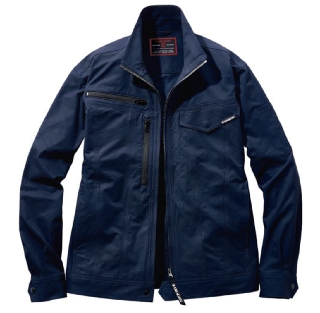 新品即決 Z-DRAGON 73500 製品制電ストレッチジャンパー ネービー SLIM FIT JICHODO 自重堂 ブルゾン 作業服 ジードラゴン ネイビー 紺拍卖