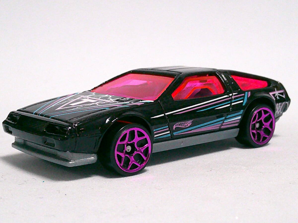 ホットウィール (黒桃) DMC デロリアン <ルース> Hot Wheels拍卖