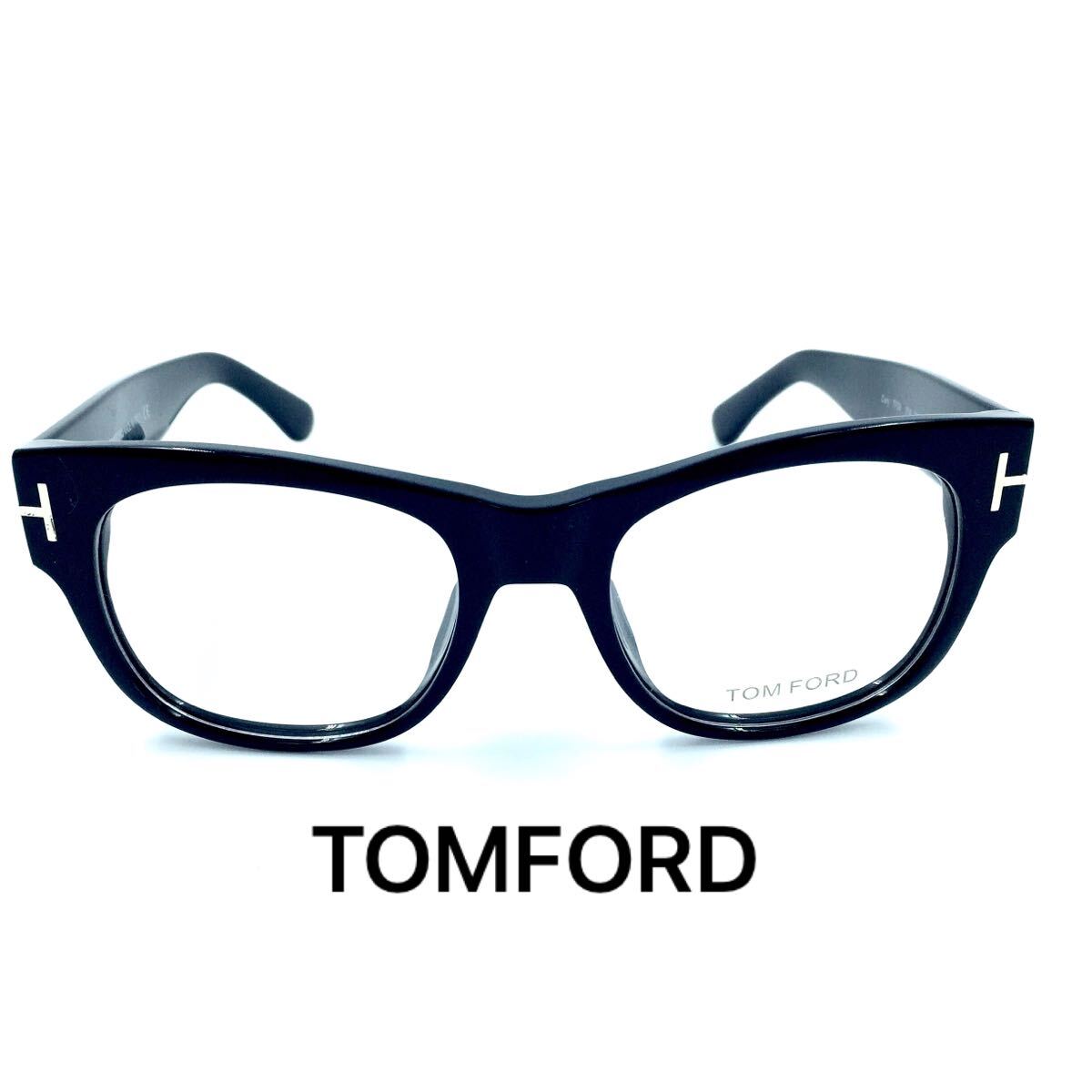 TOMFORD トムフォード メガネフレーム Cary TF58 01Aブラック アセテート製 アイウェア 眼鏡拍卖