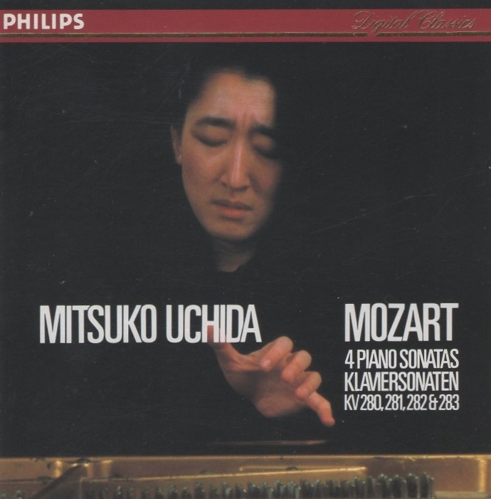 モーツァルト:4つのピアノソナタ 第2番~第4番 K.280,281,282,283 / 内田光子(p) / 1987年録音 / PHILIPS / 420-186-2拍卖