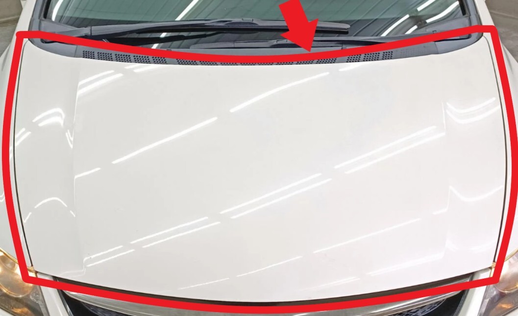 新品未使用 純正 ホンダ シビック FD2 タイプR 前期 後期 ボンネット フード フロント カバー H0777-1拍卖