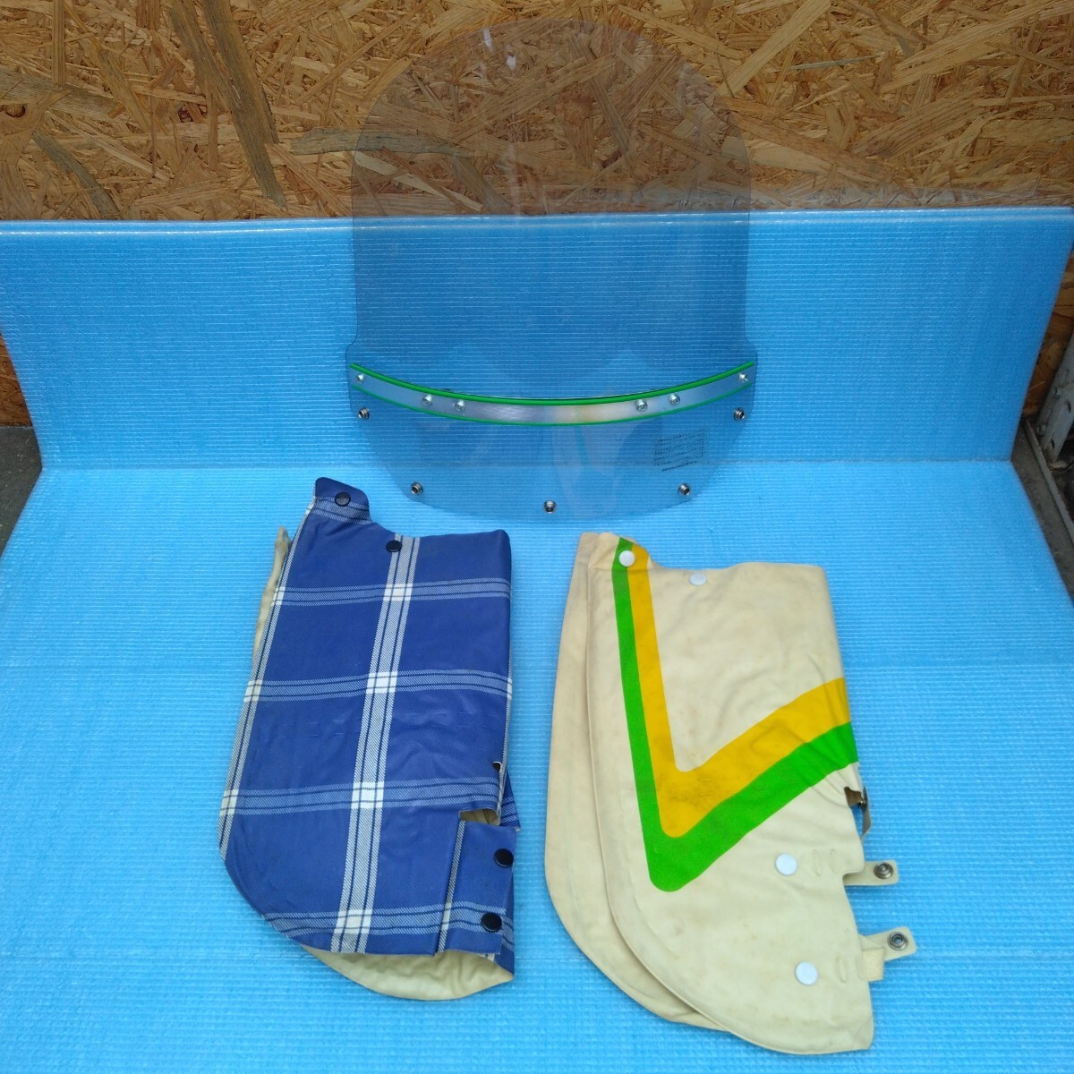 当時物 ヤマハ純正オプション ウインドシールド 風防 検索)チャッピー ジッピー ボビー フォーゲル パッソル パッソーラ マリック リリック拍卖