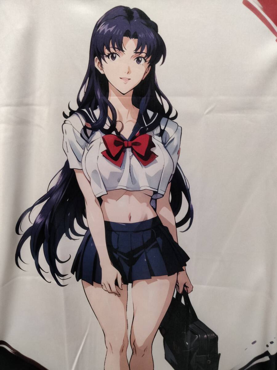 ■新品 制服コスプレ葛城ミサトプリントナイロンTシャツ サイズM拍卖