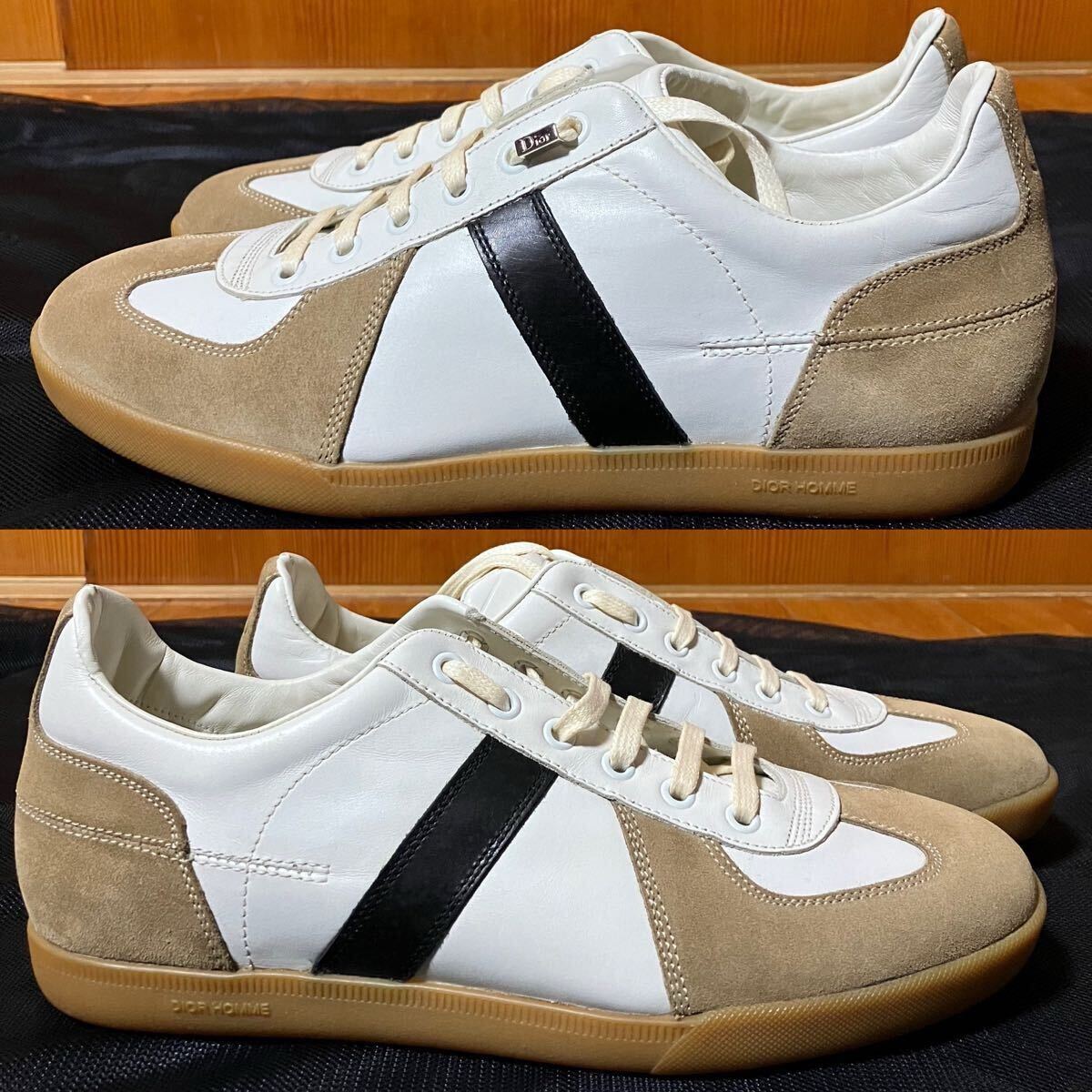 奇跡!デッドストック!!レア! ディオールオム 2004 04AW ジャーマン スニーカー DIORHOMME ヴィクティム期 国内正規品拍卖
