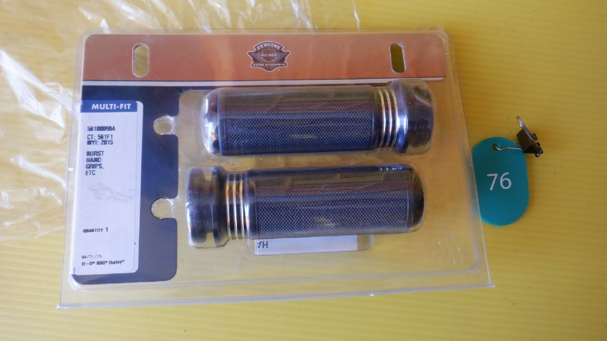 新品!ハーレー☆ダイナ/ソフテイル☆純正オプション☆グリップ バースト拍卖