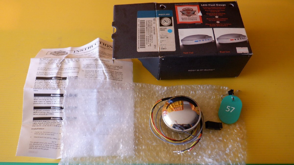 新品!ハーレー☆FXB/ソフテイル/FLH☆LEDフューエルゲージ☆品番75237-03拍卖