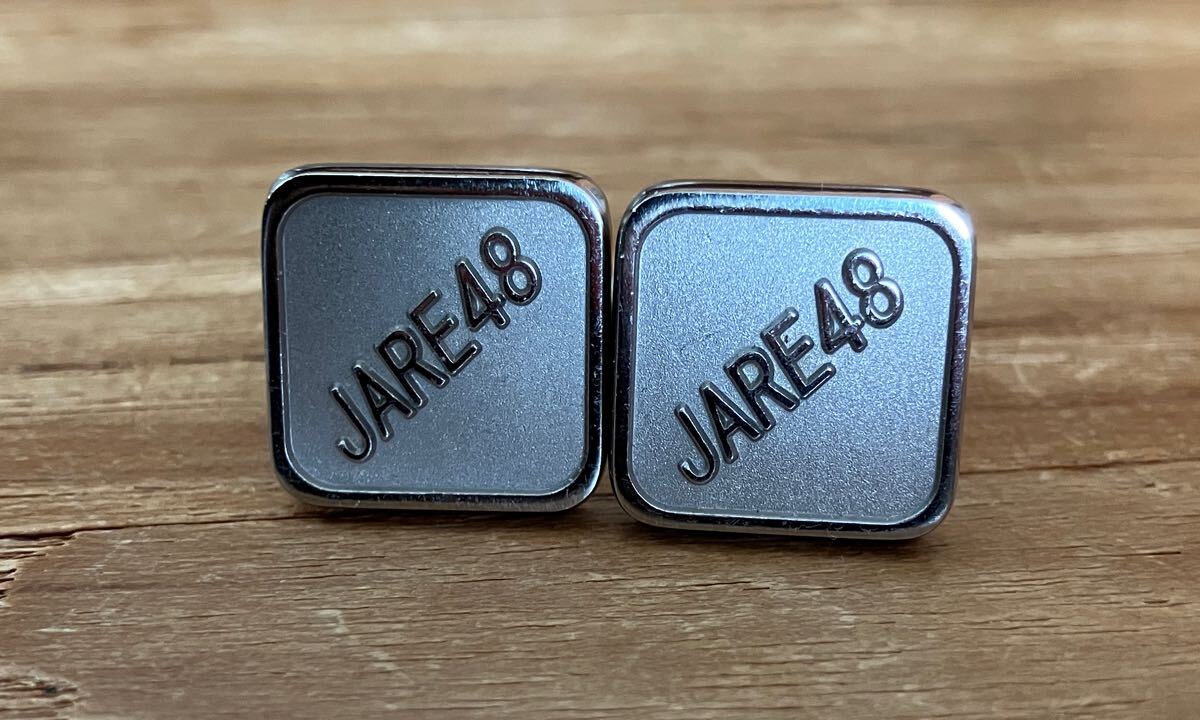 JARE48 南極観測隊 カフスボタン 記念品 砕氷艦しらせ 南極観測船拍卖