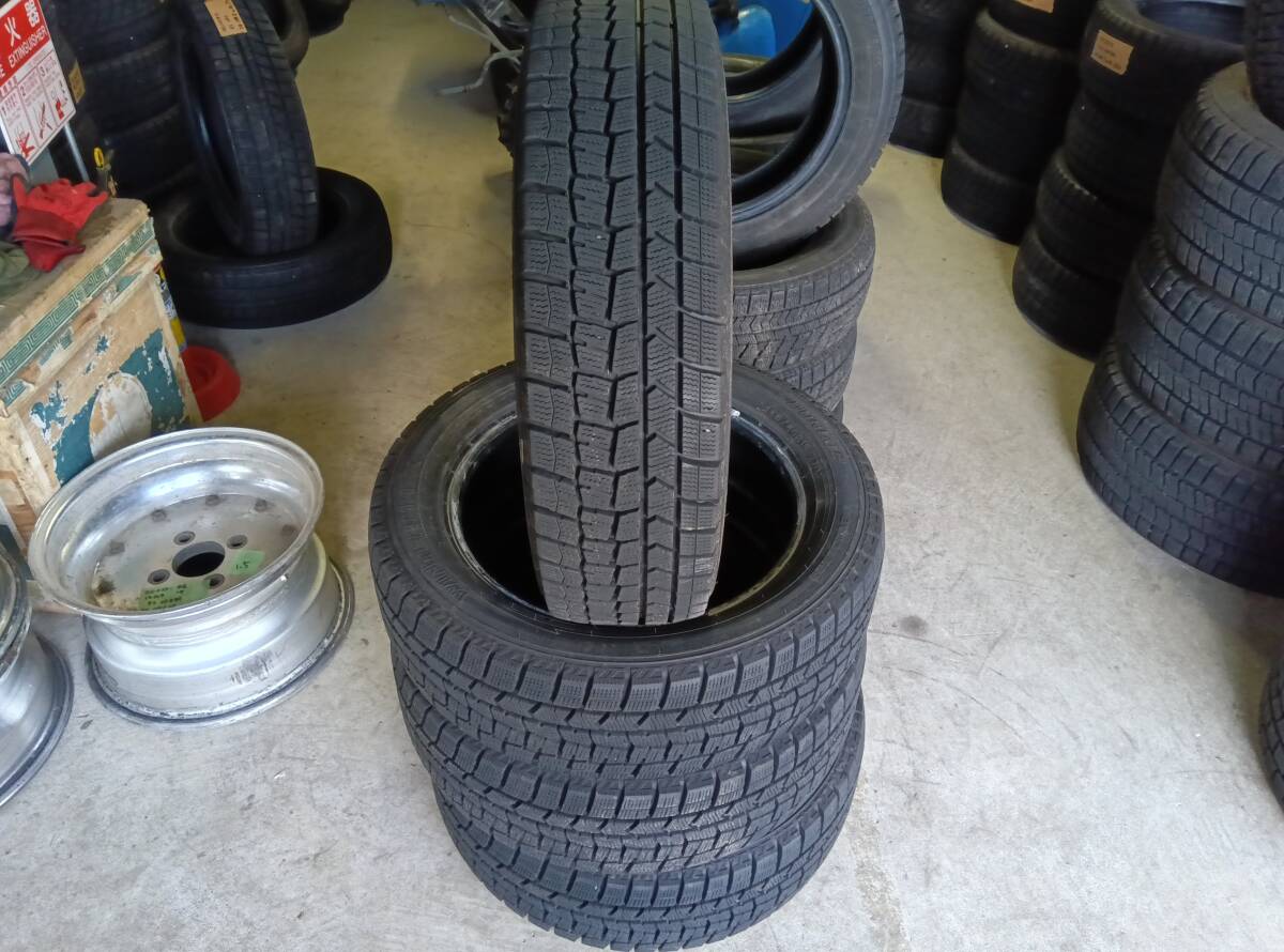 165/60R15 ダンロップ ウィンターマックス WM02 9山 No.491拍卖