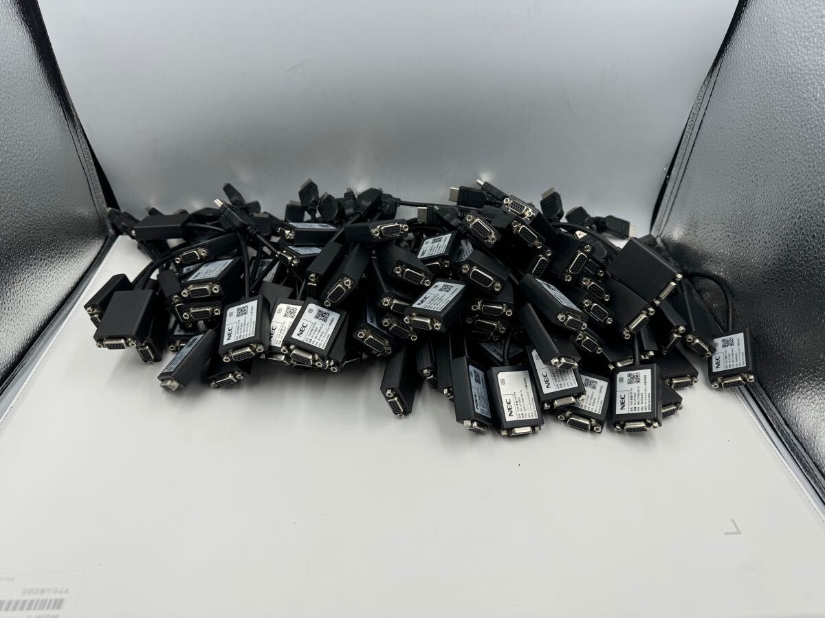 S2471) NEC HDMI-VGA変換アダプタ PC-VP-BK07 104セット(庚1)拍卖