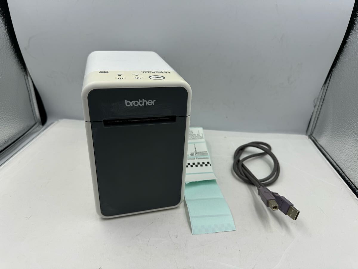 S2626) brother ブラザー 感熱ラベルプリンター TD-2130N 通電、印字のみ確認済(丁1) 拍卖