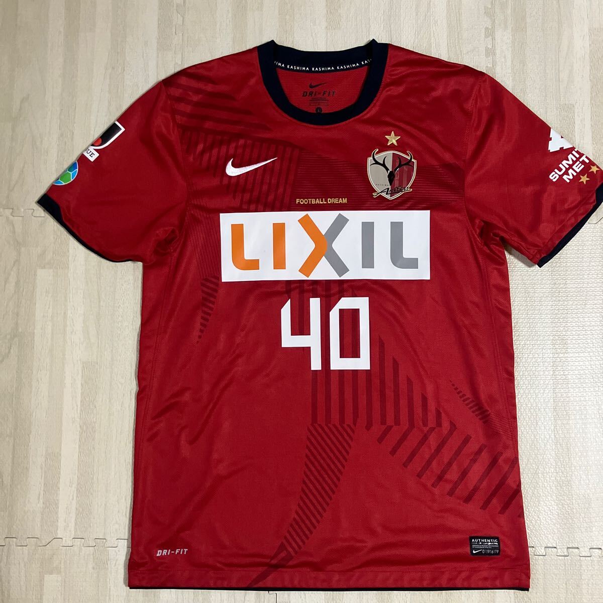 正規品 2011 鹿島アントラーズ ユニフォーム ナイキ 小笠原満男 Lサイズ拍卖