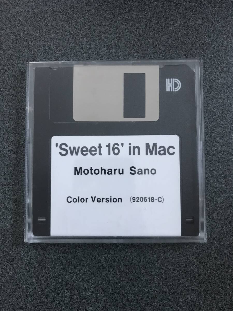 ★☆【レア!】フロッピーディスク「'SWEET 16' IN MAC」 佐野元春 ☆★拍卖