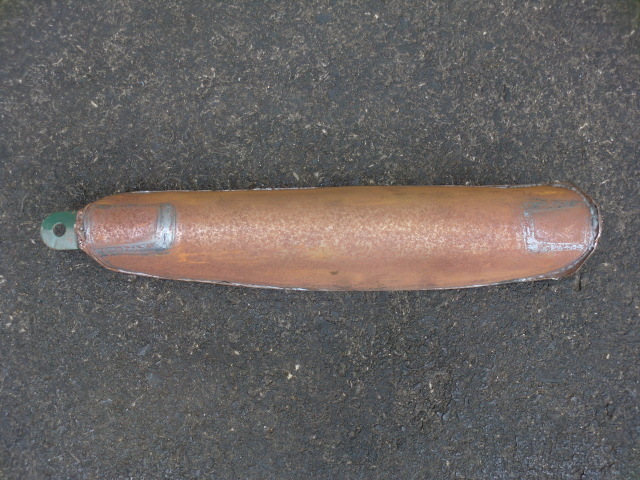 フューエルタンク ガソリンタンク 燃料タンク トンネル 加工 自作 製作 部材 スチール製 マウントタブ付き 最小幅60mm A拍卖