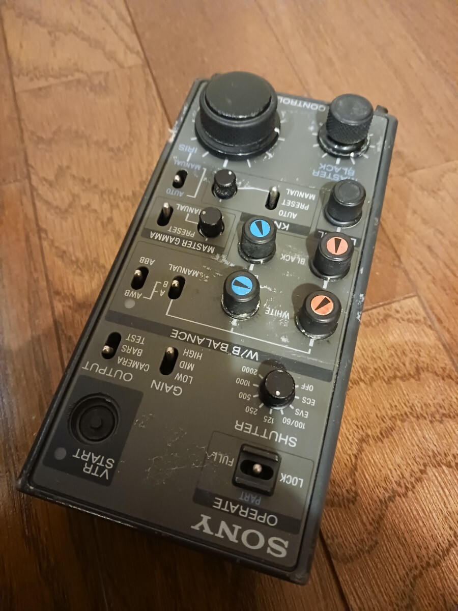 【希少】ソニー SONY RM-P9 カメラリモートコントローラー BVP、BVW、DVWシリーズ拍卖