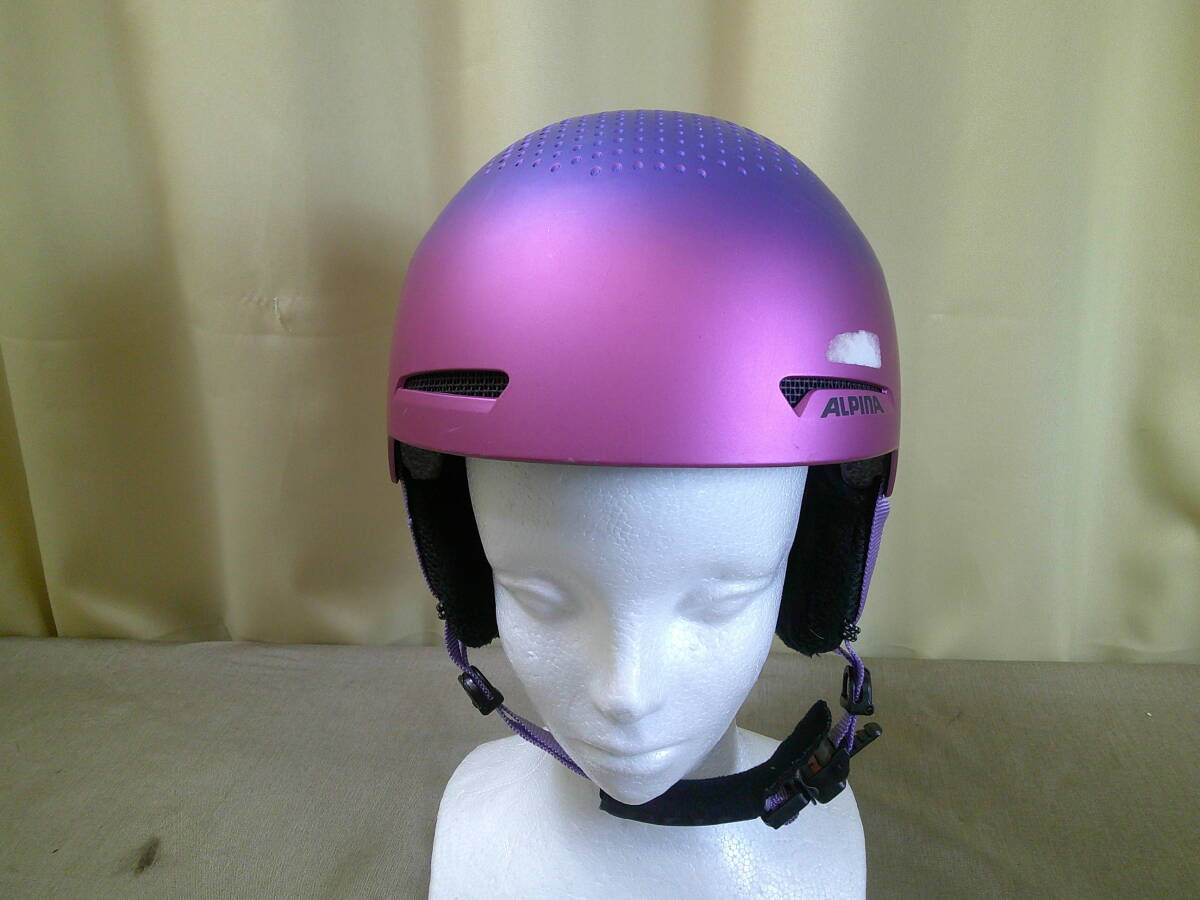 【中古・良品】ALPINA/アルピナ スキーヘルメット スノーボードヘルメット サイズ51-55 小傷・小汚れあり拍卖