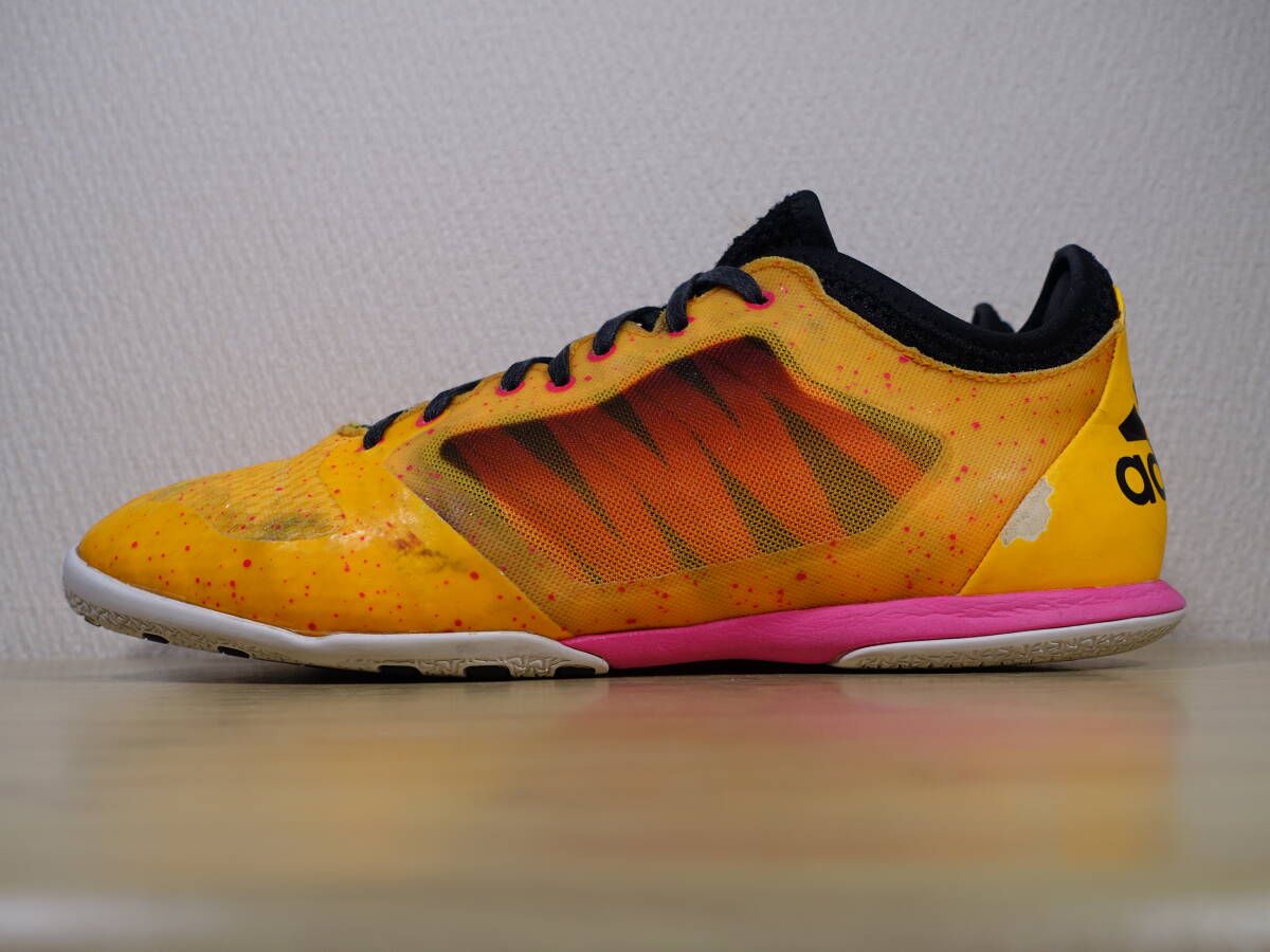 ◇ adidas アディダス エックス 15.1 CT/AF【AF4808】◇ 26.0cm フットサル イエロー拍卖