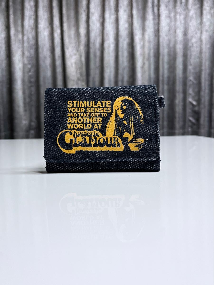 ヒステリックグラマー HYSTERIC GLAMOUR 非売品 カード 小物 財布 コイン 小銭 ガール デニム 名刺 ビジネス 通勤 通学 ビンテージ vintage拍卖