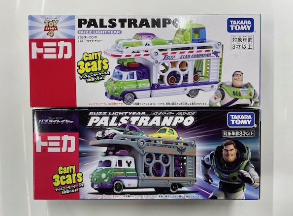 トミカ ★ パルズトランポ バズ・ライトイヤー 2台セット ★ トイ・ストーリー4 タカラトミー拍卖