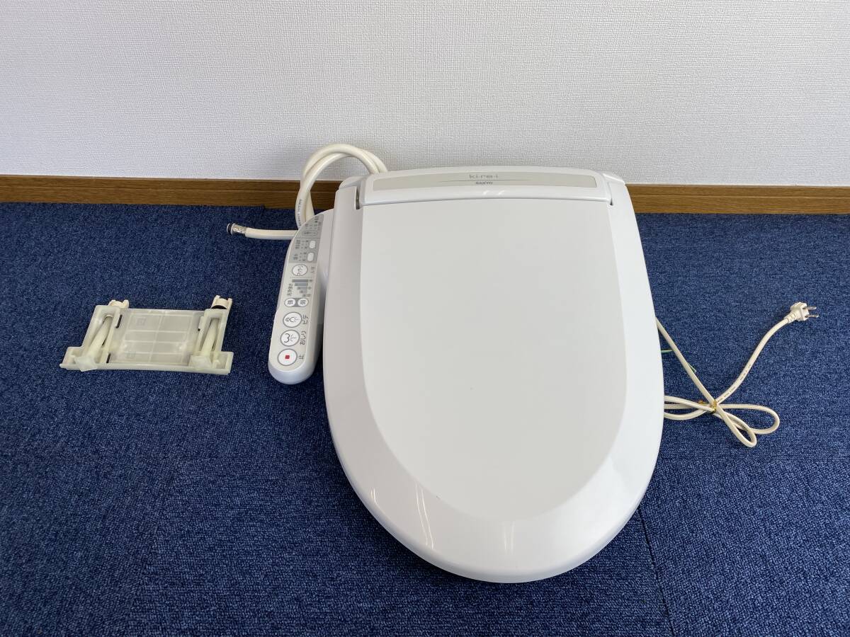 【ジャンク】SANYO電気温水便座 ウォシュレット・シャワートイレ「PT-M26」#ホワイト 普通便座★☆直接引き取り可拍卖