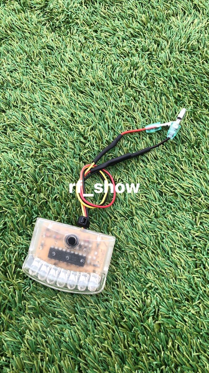 セキュリティ スキャナー LED 青 ブルー 社外 汎用 ダミー ホーネット バイパー拍卖