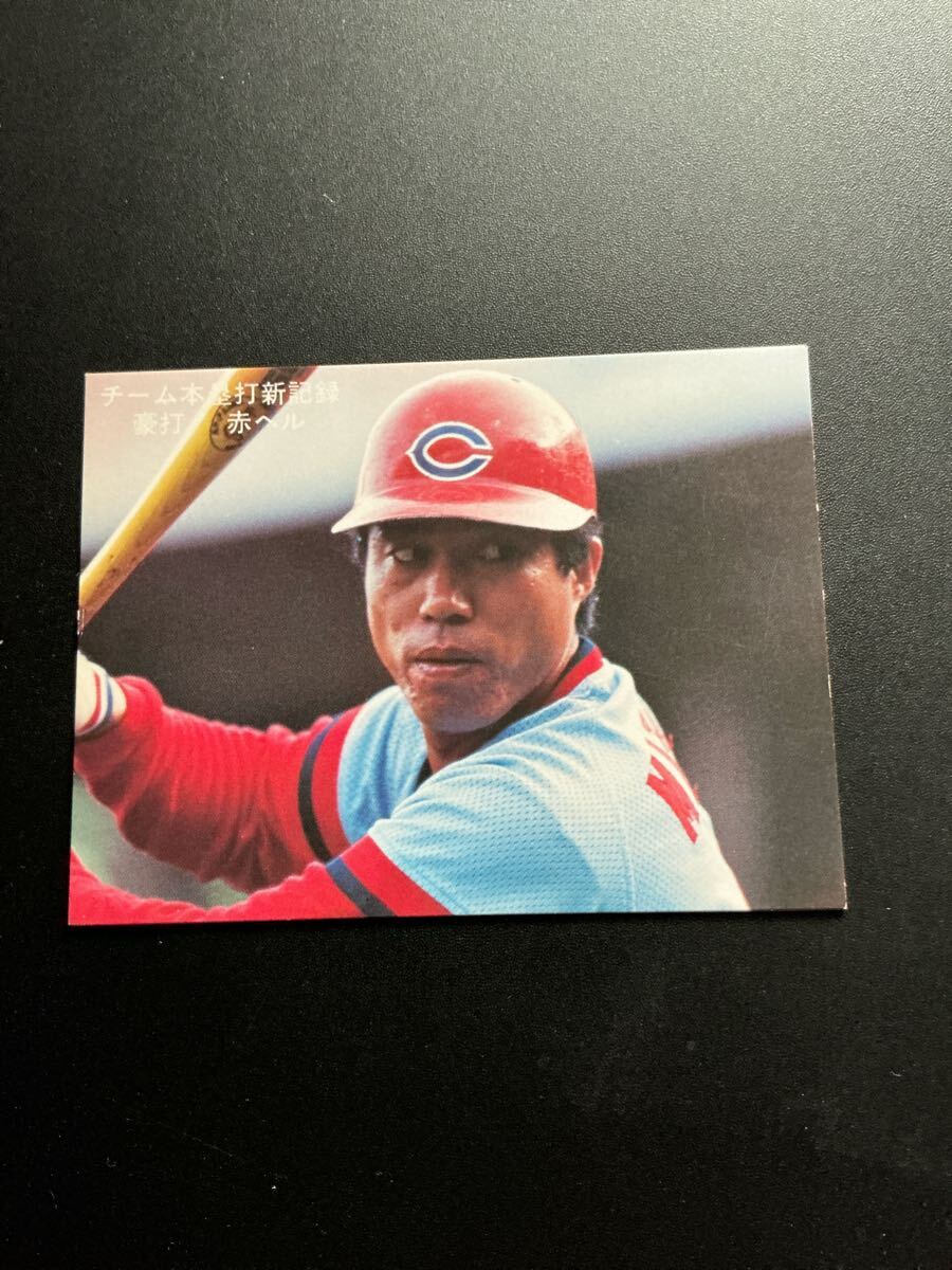 カルビー プロ野球カード 78年 水谷実雄 残り試合も拍卖