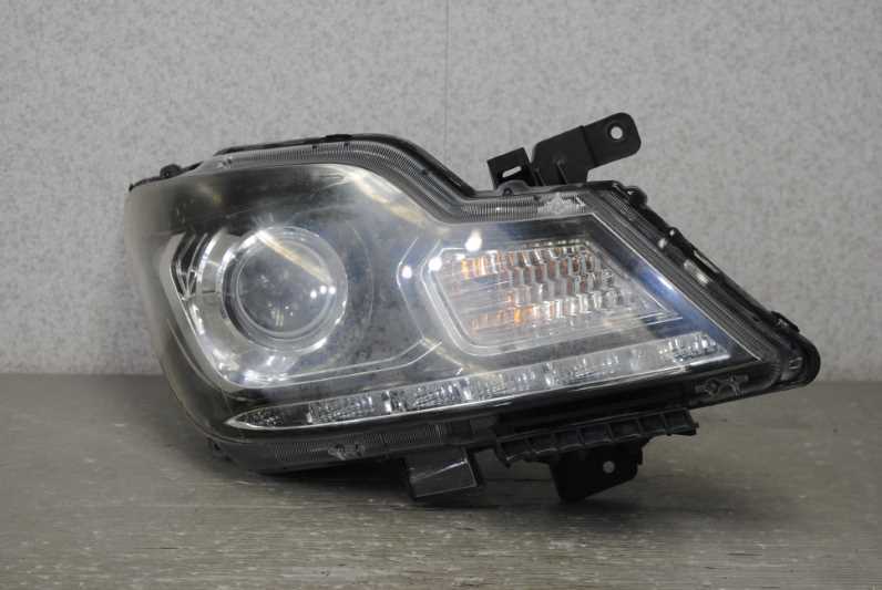 ソリオ バンディット 2型 前期 (MA15S) 純正 破損無 動作保証 右 ヘッドライト HID バラスト レベライザー付 キセノン 100-59273 R s018173拍卖