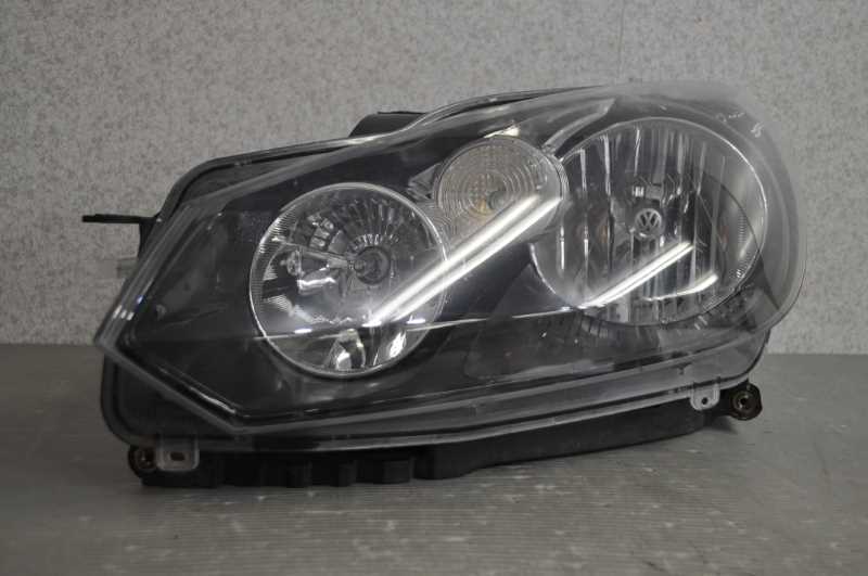 VW ゴルフ6 ヴァリアント TSI トレンドライン (1KCBZ 5K) 純正 左 ヘッドライト ハロゲン HELLA 09 SSB 573 s018141D拍卖