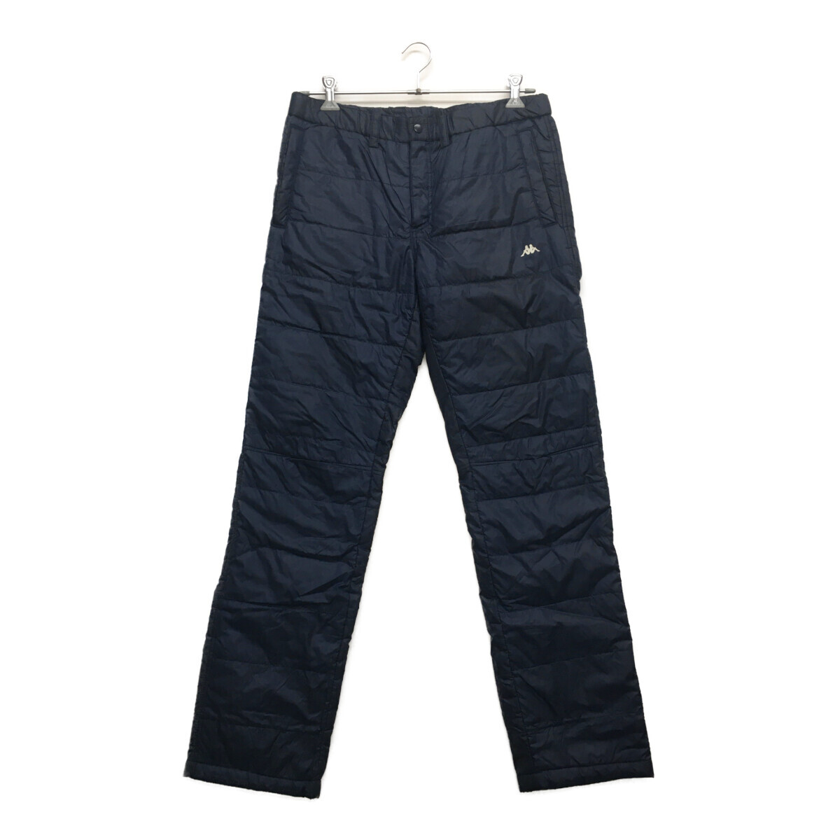 coco 中古【値下げ】 カッパゴルフ KAPPA GOLF メンズ パンツ L ネイビー 紺 中綿入り 防寒 レターパックプラス発送可 107577拍卖