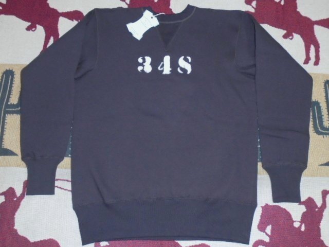 24 ウエアハウス 403“348”ダークネイビー 38 セットイン フリーダムスリーブ スウェット拍卖