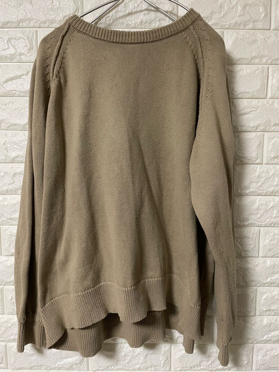 AMERICAN HOLIC アメリカンホリック ベージュ ニットセーター L拍卖