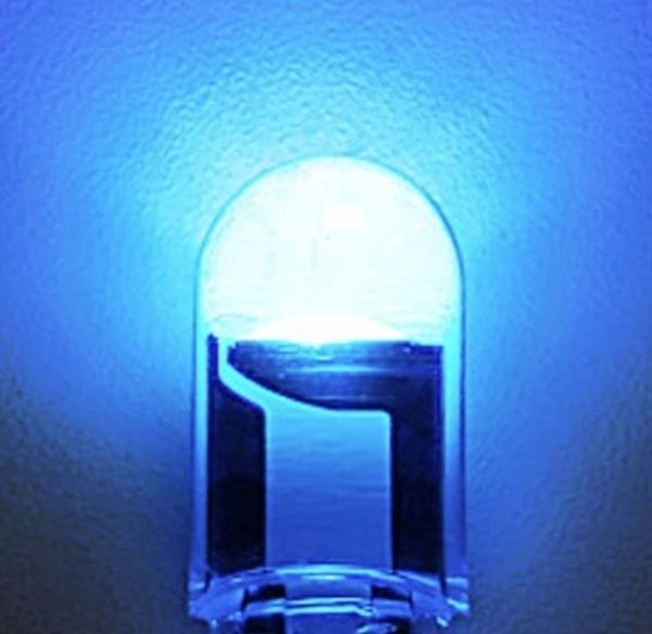 トラック専用設計 超爆光!24V T10 LED ドアランプ クリスタルブルー 2個セット 日野 ギガ グランドプロフィア UDクオン デコトラレトロ/c1拍卖