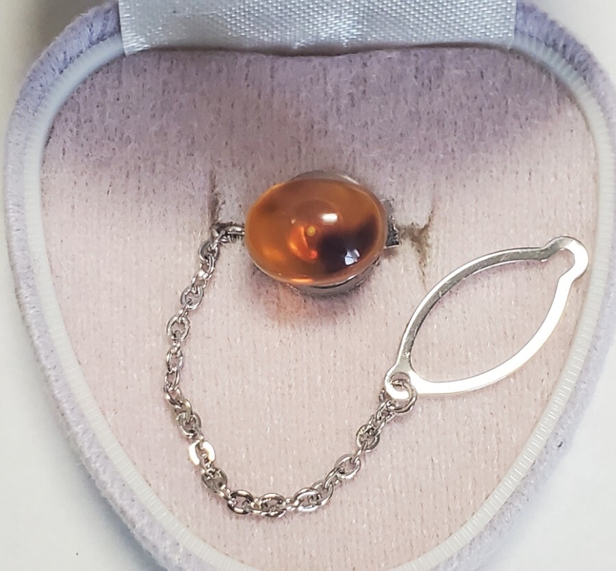 べっ甲 タイピン メンズ アクセサリー 3,5g 美品拍卖