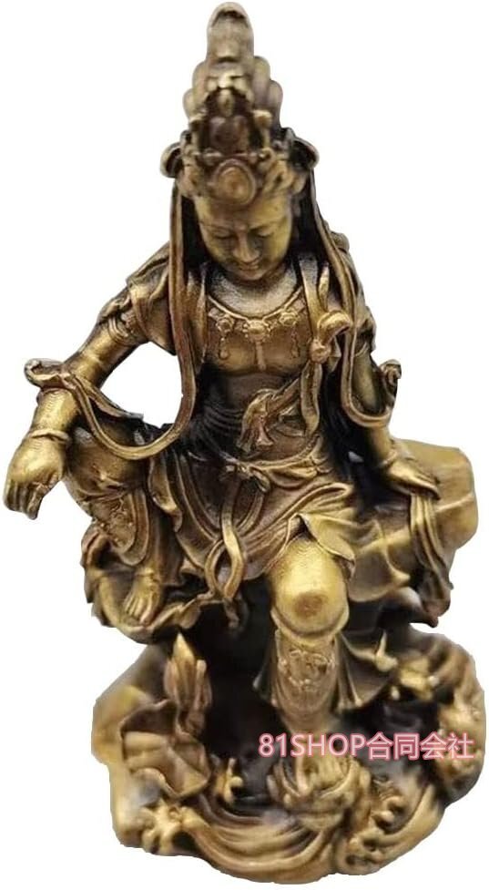 「81SHOP」 自在観音仏像 銅像 厄除け 開運拍卖