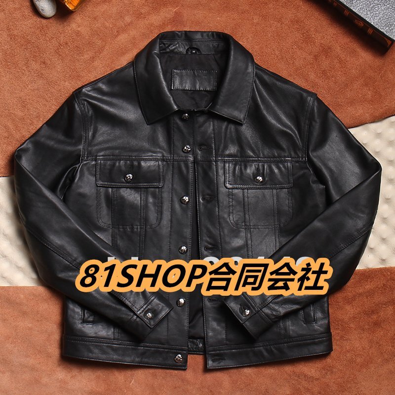 美品■メンズ 革ジャン レザージャケット 最上級 羊革 本革 ライダース ハーレー バイクウエア オートバイ ブルゾン M-4XLサイズ拍卖