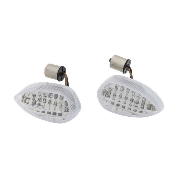 YZF-R3(2015-2020) 用 LEDコンバージョンKITシーケンシャルウインカー2個入 リレー無 クリアーレンズ|ポッシュフェイス/POSH拍卖