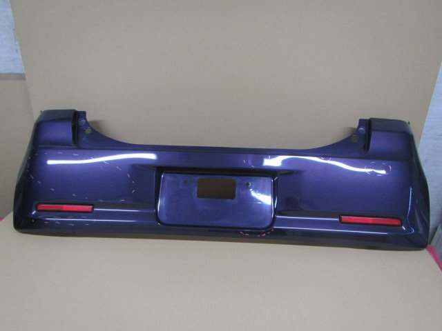 【個人宅配送不可】ダイハツ ムーヴコンテ L575S H21年式 ■リアバンパー ブルー 中古 ★213295拍卖