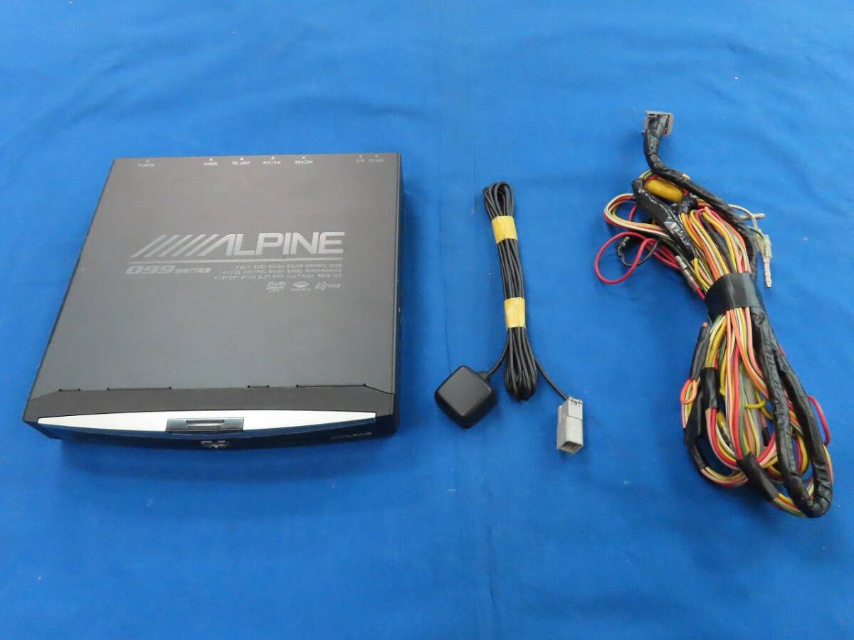 ★☆アルパイン NVE-N099 DVDナビ 本体のみ ジャンク品 動作未確認 部品取り ALPINE☆★拍卖