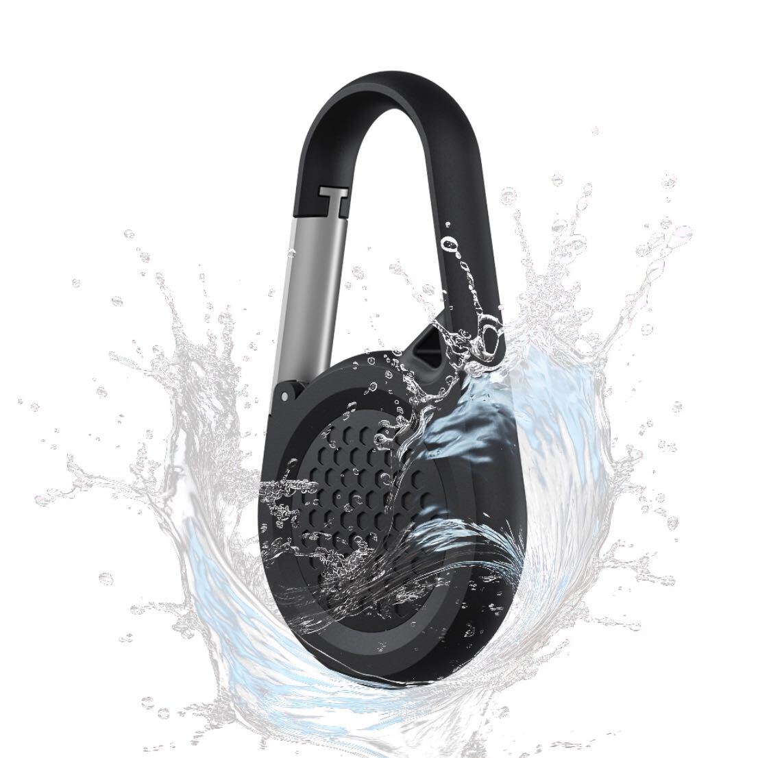 AirTag ケース キーホルダー カラビナ エアタグ用 防水IP68耐摩耗性 難燃性 耐衝撃 簡単 着脱 1個拍卖