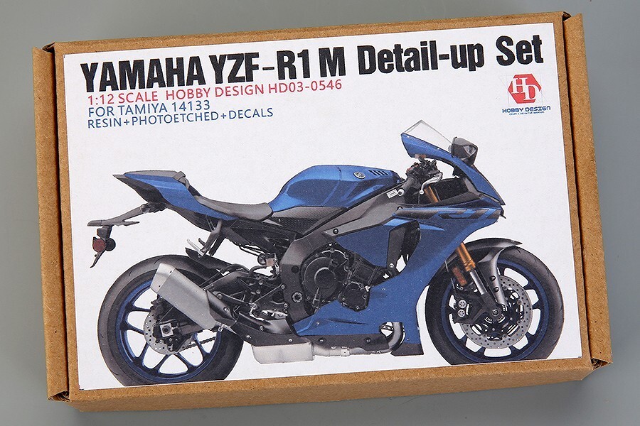 ホビーデザイン HD03-0546 1/12 ヤマハ YZF-R1 M ディティールアップセット (タミヤ用) 14133拍卖