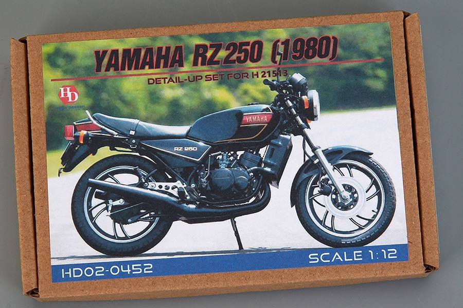 ホビーデザイン HD02-0452 1/12 ヤマハ RZ250(1980) ディテールアップセット(ハセガワ 21513用)(エッチング+レジン+メタルパーツ+デカール)拍卖