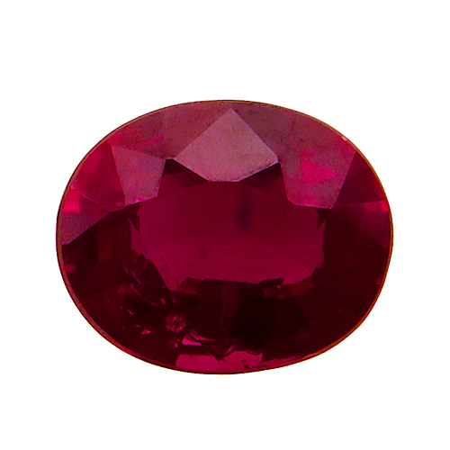 ピジョンブラッド ルビー RUBY 0.49ct ルース 真っ赤 貴重な ミャンマー産 GIA鑑別付 【鉱物標本プレゼント】 瑞浪鉱物展示館 5788拍卖