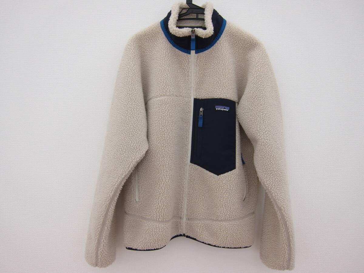極美品★patagonia パタゴニア★ クラシック レトロ X  ボアジャケット サイズ M(JP L相当) ナチュラル 拍卖