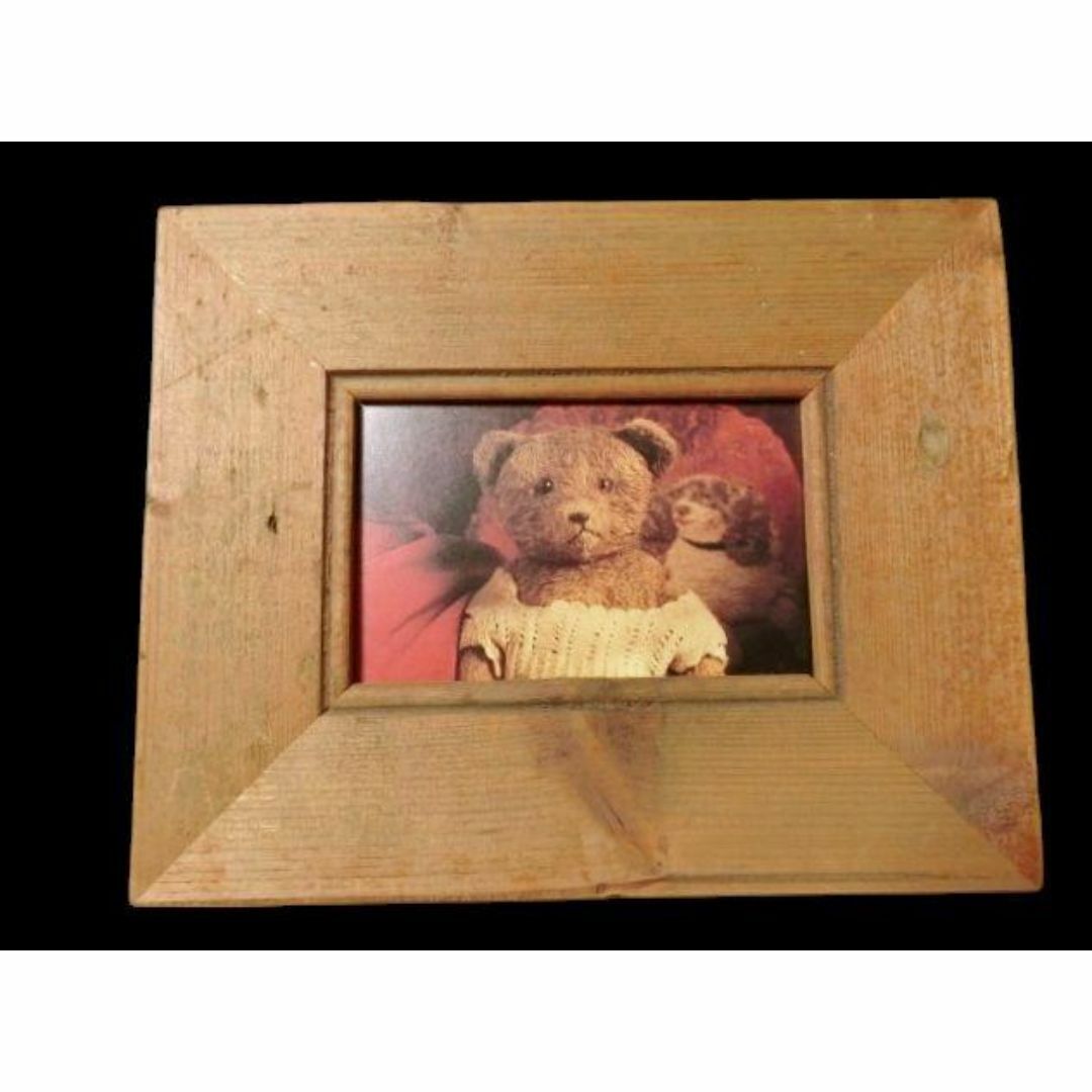 ①アンティーク風 ベアーの額拍卖