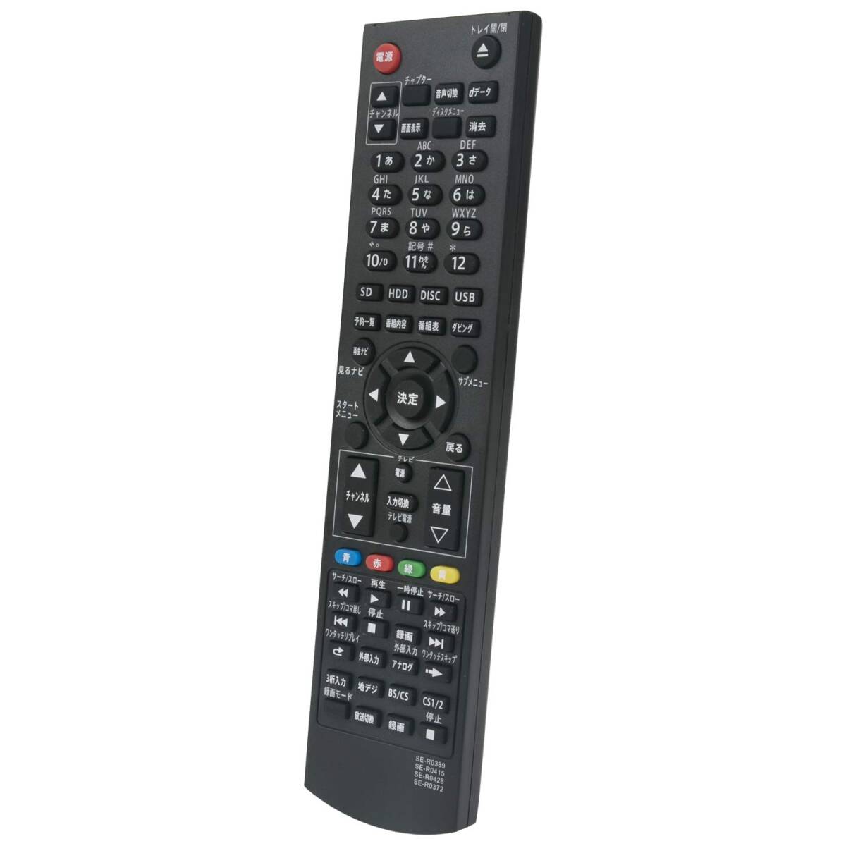ブルーレイディスクレコーダー用リモコン fit for 東芝 SE-R0372 SE-R0389 SE- R0415 SE-R0428拍卖